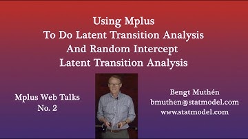 Using Mplus to do LTA and RI-LTA, Segment 16