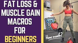 حمية إعادة تكوين الجسم | وحدات الماكرو لحرق الدهون وبناء العضلات screenshot 2