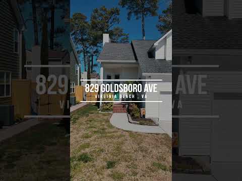 829 Goldsboro Ave, Virginia Beach, VA home video tour