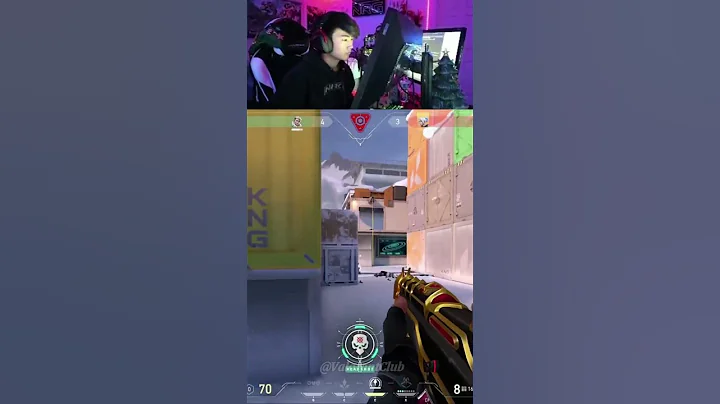 s0mcs went off in this 1v4 clutch - Valorant #shorts #viral