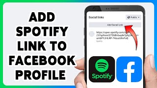 How To Add Spotify Link To Facebook Profile 2024 | Spotify Link Integration On Facebook Tutorial