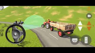 indian Pendu Tractor Driving 3D Game - Desi Munda Tractor Wala Stunt Drive - Android Gameplay screenshot 2