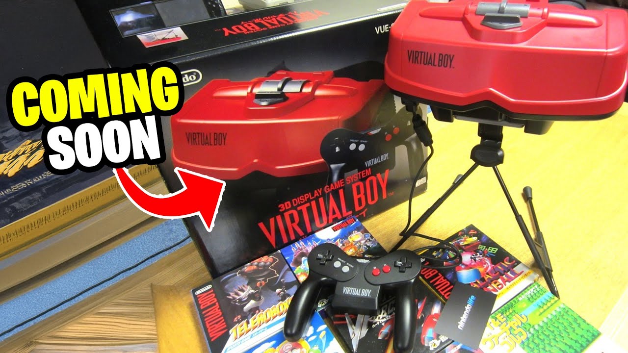 Games from the Virtual Boy system are coming to Nintendo Switch