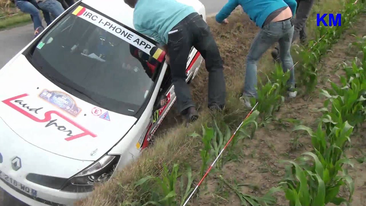 IRC Ypres Rally 2011 Crashes