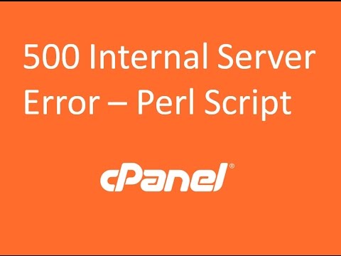 500 Internal Server Error : How to Resolve it while executing CGI Perl Script