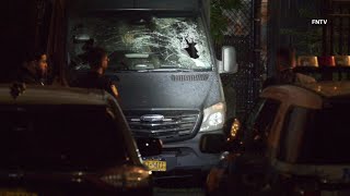 Eight NYPD Vehicles Set Ablaze in Suspected Arson at Brooklyn Precinct