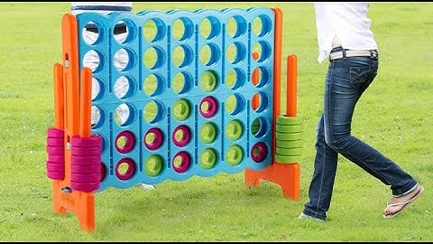 COSTWAY Jumbo 4 to Score Giant Game Set Review, My teenagers love it!