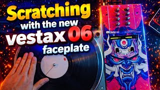 Scratching with Faceplate Bihari Designs I Vestax 06 Pro  