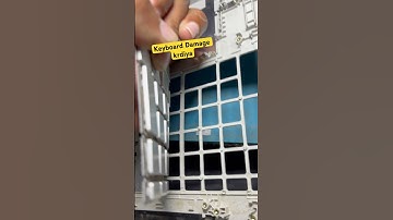 Costomer Ne Laptop Keyboard Change krne Ke Pesse Nhi Diye To Uska Keyboard hi 😢Damage krdiyaa