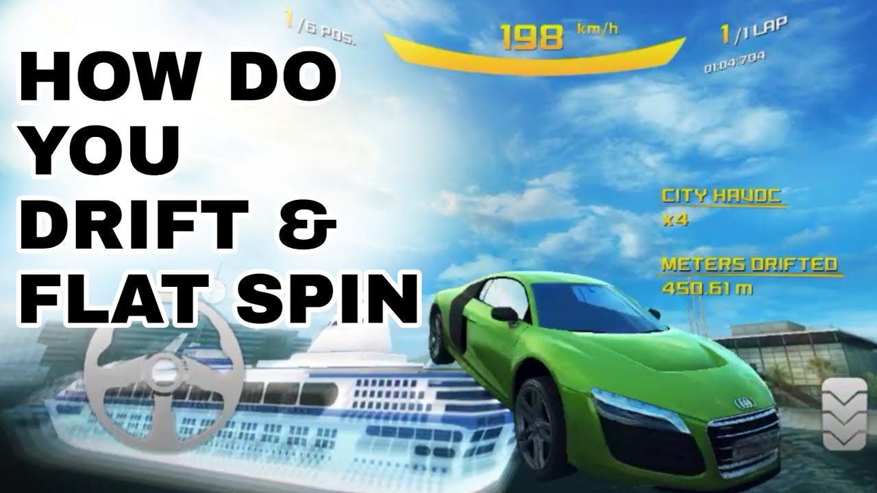 ASPHALT 8 CAR WRECKER || HOW TO DO FLAT SPIN || Zion Gamer - YouTube