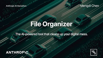 AI-powered File Organizer! - Anthropic AI Hackathon demo