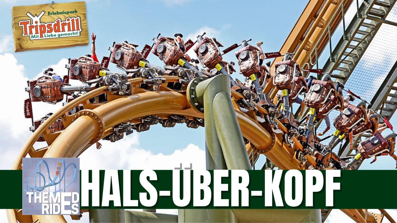 Hals-über-Kopf The World's First Suspended Thrill Coaster at Tripsdrill!