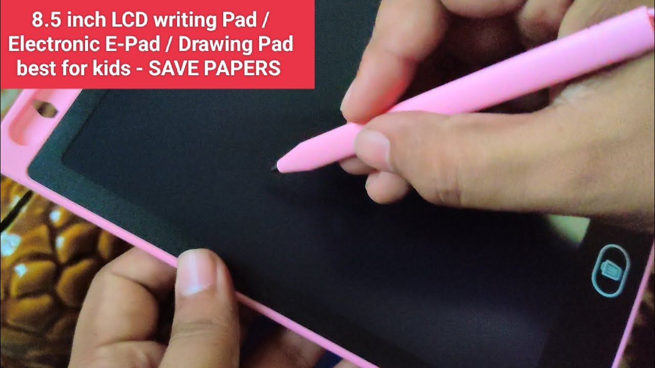 8.5 inch LCD writing Pad / Electronic E-Pad / Drawing Pad best for kids