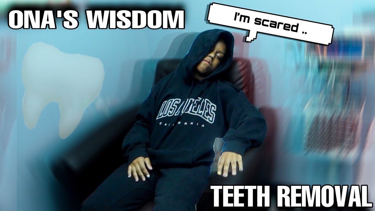 ONA'S WISDOM TEETH REMOVAL!! *she cried* ( Anesthesia )