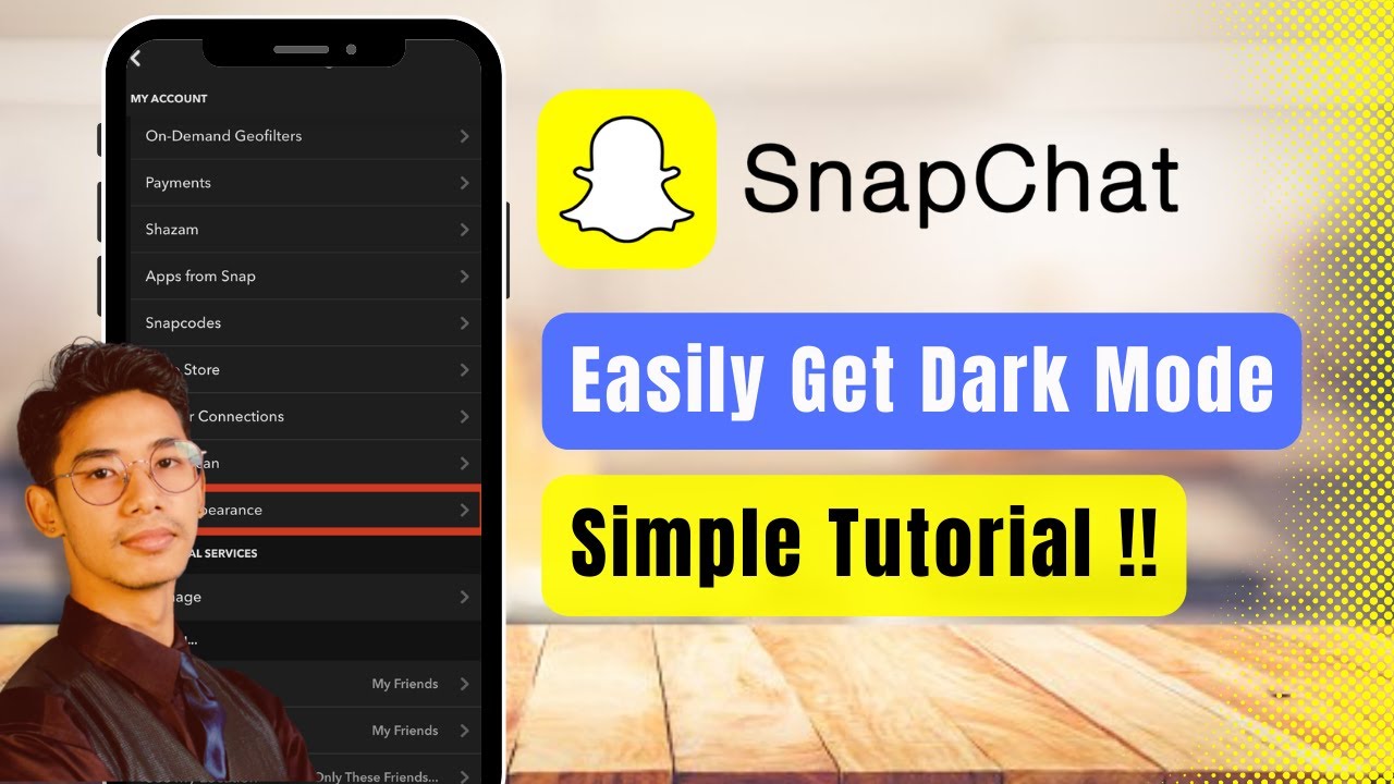 How to Get Dark Mode on Snap ! YouTube