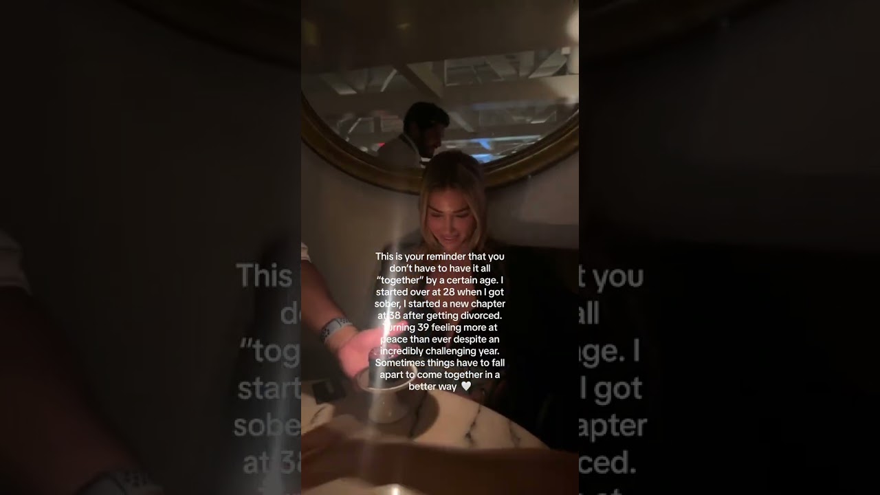 Turning 39 after divorce, a difficult year and starting a new chapter 🤍 reminder there is no age t