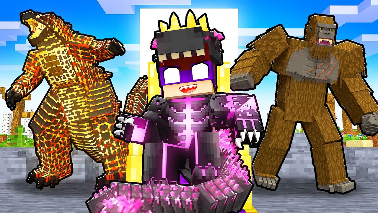 DONAT3LO VIROU o REI dos KAIJUS no Minecraft!!