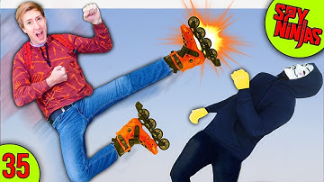 CWC vs HACKERS in Real Life SKATE NINJA BATTLE Royale - Spy Ninjas #35