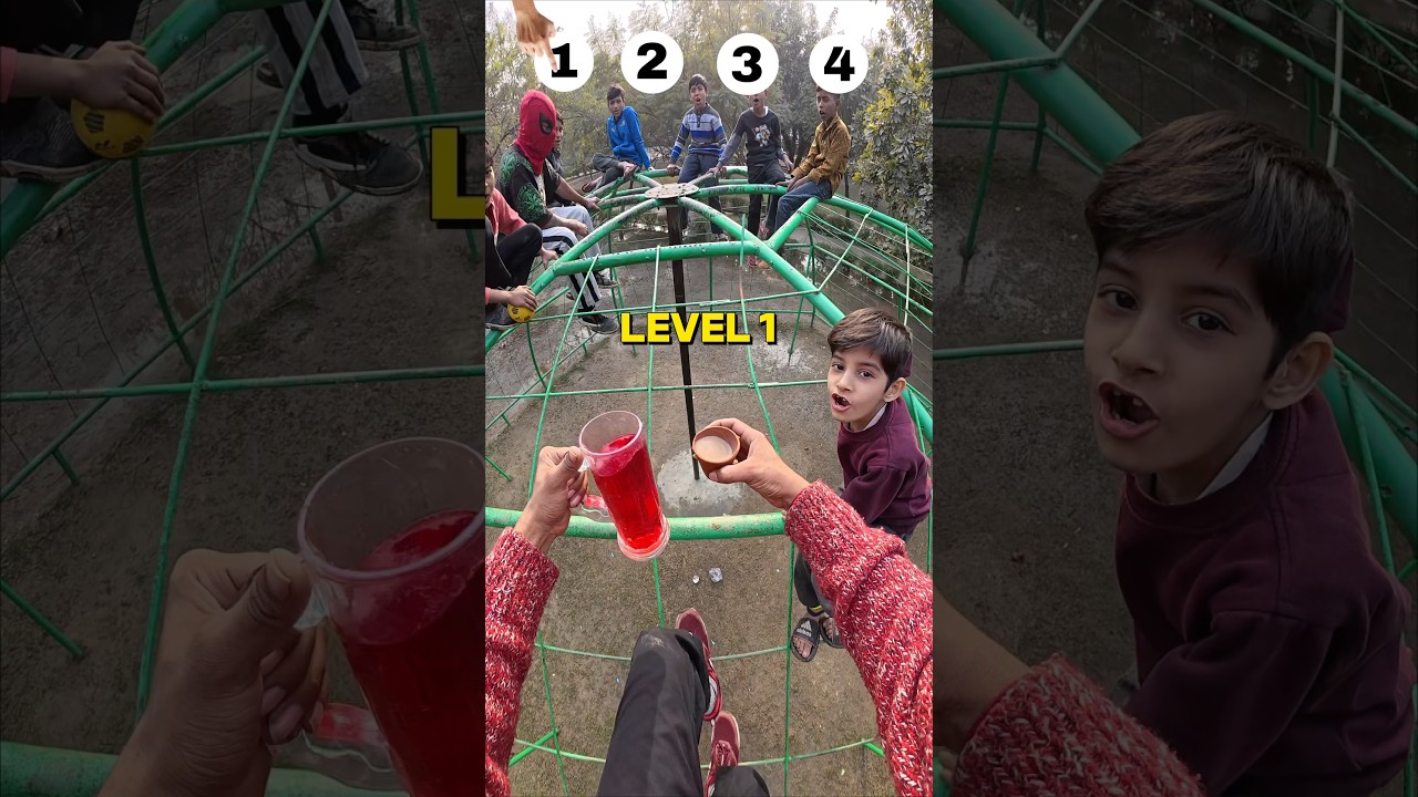 Top 4 Parkour juice challenge pov 