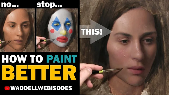 BETTER color in your PORTRAIT PAINTINGS! (oil pain...