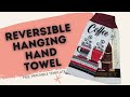 HANGING HAND TOWEL REVERSIBLE DESIGN