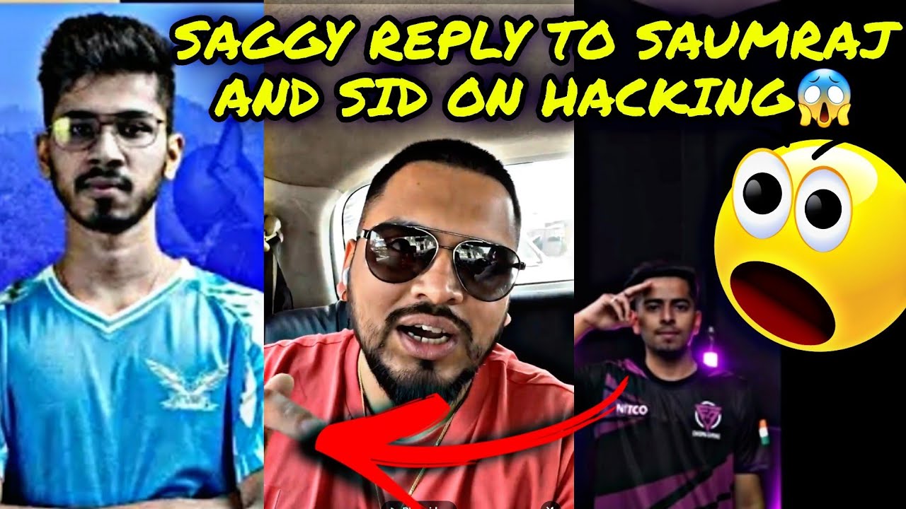 ENIGMA SAGGY REPLY TO SID AND SAUMRAJ ON HACKING 😱🔥