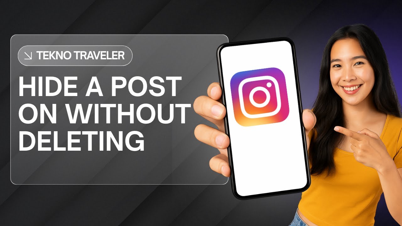 HOW TO HIDE A POST ON INSTAGRAM WITHOUT DELETING