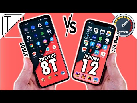Iphone 12 Vs OnePlus 8T Speed Test | & Camera Comparison