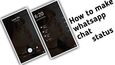 How To create Trending Whatsapp Video || WhatsApp Chat Status || Kinemaster editing