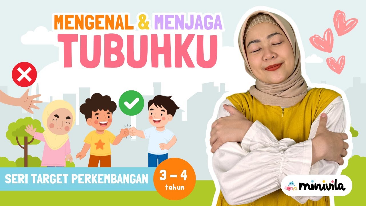TUBUHKU | Mengenal Bagian Pribadi Anggota Badan sebagai Pendidikan Seksual untuk Anak Usia Dini