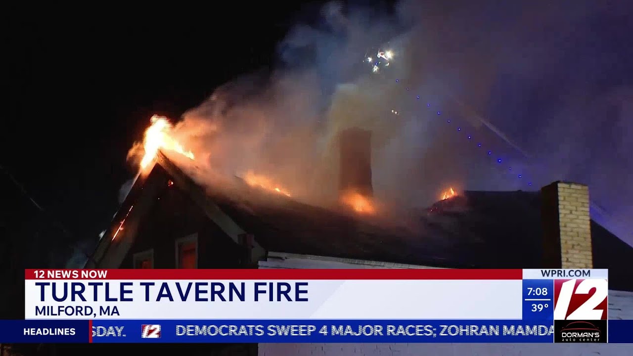 Man describes moment Milford building went up in flames