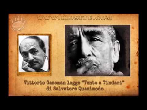 Salvatore Quasimodo - Vento a Tindari letta da Vittorio Gassman