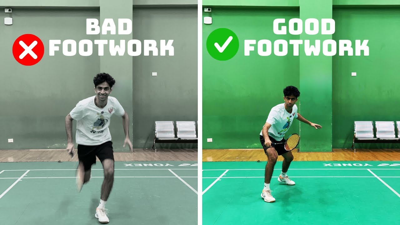 Drop and Net Footwork For Beginners