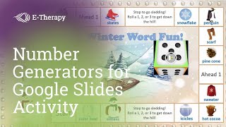 Teletherapy Tech Tools: Using Dice or Number Generator Files