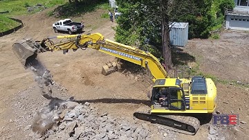 Tompkins Excavating residential and commercial landscape construction company