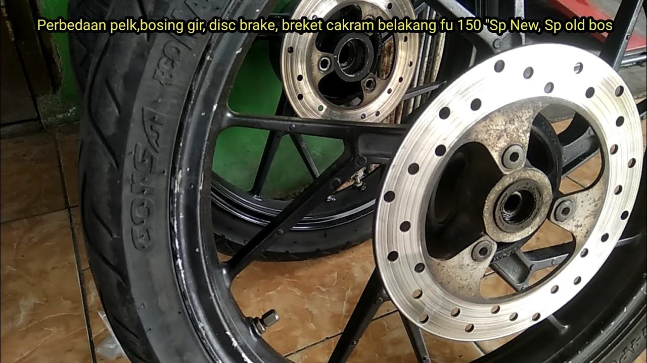 perbedaan pelk belakang satria fu150, shogun Sp New & shogun Sp old hampir mirip bos