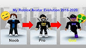 My Roblox Avatar Evolution 2013 2020 Youtube - ä¸ªäººèµ„æ–™ roblox