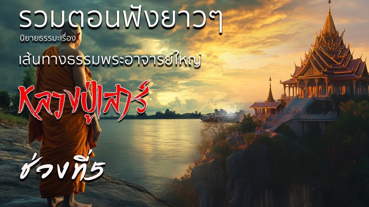 รวมตอนฟังยาวๆ เส้นทางธรรมพระอาจารย์ใหญ่หลวงปู่เสาร์ ช่วงที่5