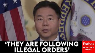 Lieu Sends Warning To Military Members If Trump Invades Greenland With Out Congressional Approval