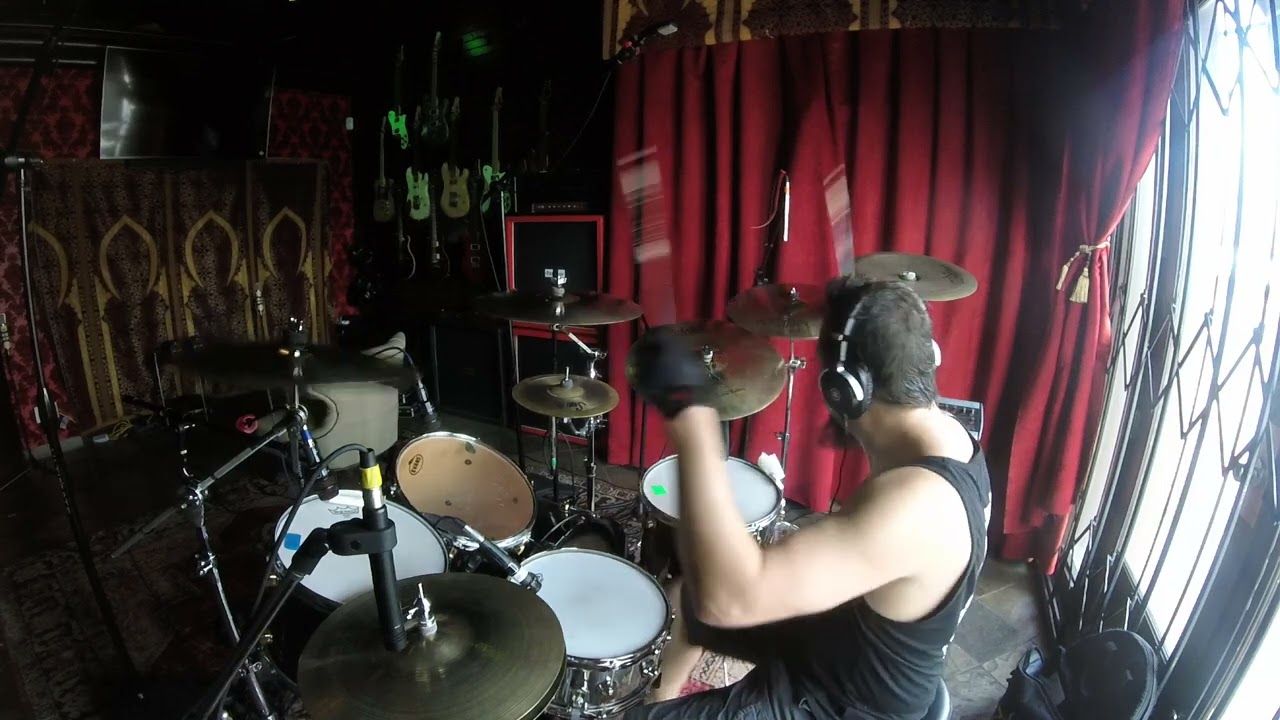 PowerTribe "Harvest" recording studio drum cam