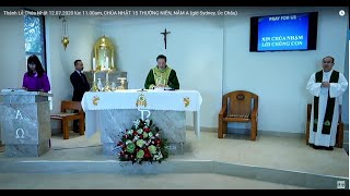 Thánh Lễ Chúa Nhật 12.07.2020 lúc 11.00am, CHÚA NHẬT 15 THƯỜNG NIÊN, NĂM A  lúc 11:00 AM 