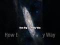 How Big is our Milky Way Galaxy #space #spacefacts #milkyway #science Mp3 Song