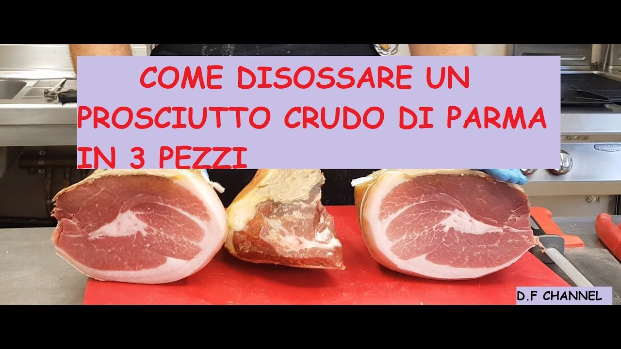 Disossare un prosciutto in 3 pezzi TUTORIAL 2.0