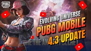 PUBG MOBILE 4.3 UPDATE LIVE 🔥 Evolving Universe Update Gameplay | New Features, Events & Rewards screenshot 1
