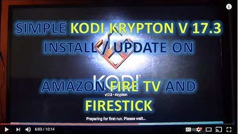 Complete beginners guide to Install / Update to Kodi Krypton V17.3  Amazon Firestick | Fire TV