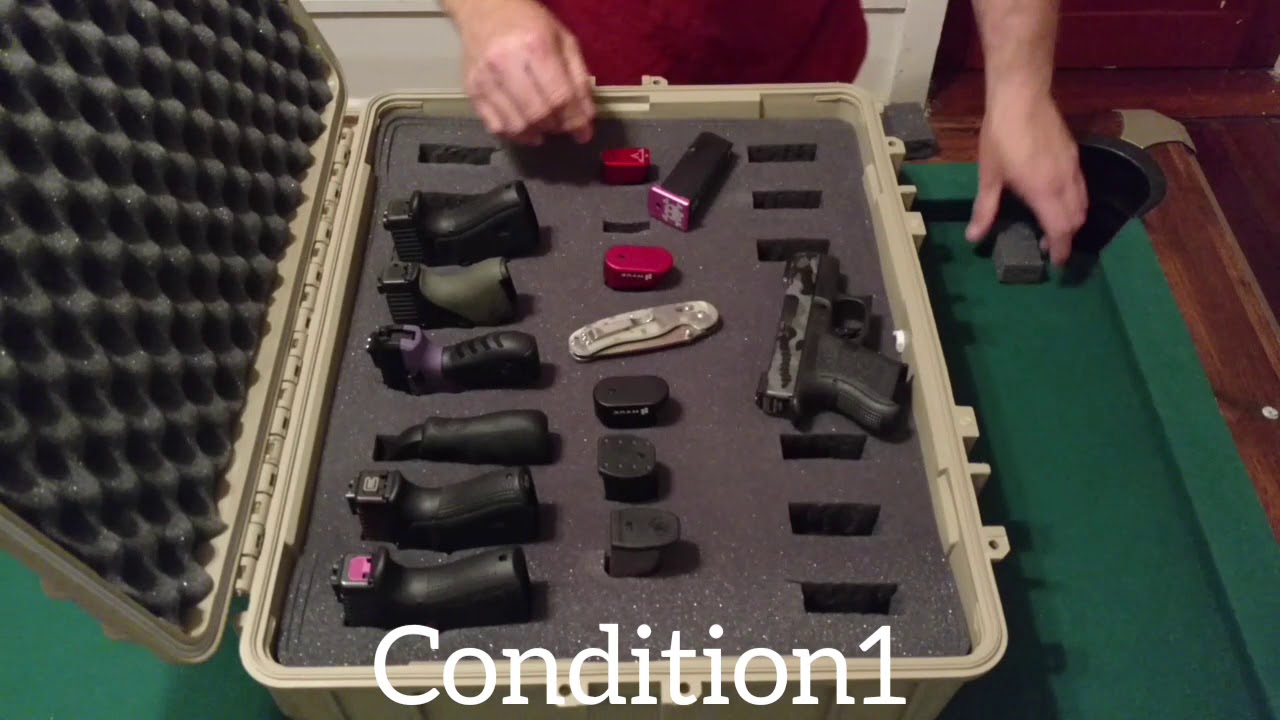 Condition1 Case 839 foam cut outs for guns YouTube