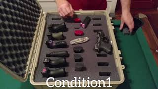 Condition1 Case #839 foam cut outs for guns