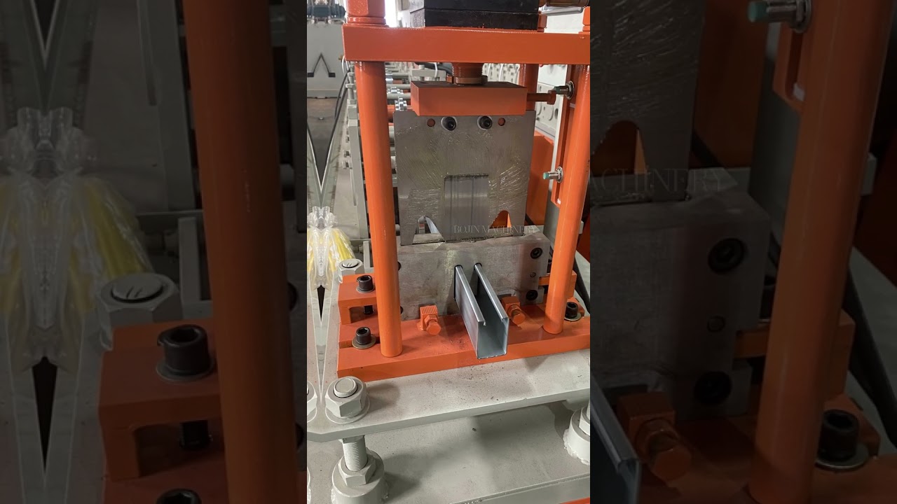 shutter door channel roll forming machine profiles making machine