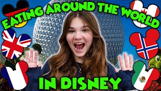 Eating Around The World! Moana's Journey Of Water | Disney World Vacation Vlog