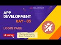 Android App Development | Day - 05 | Login Page | Aman Kesharwani | Team Debuggers